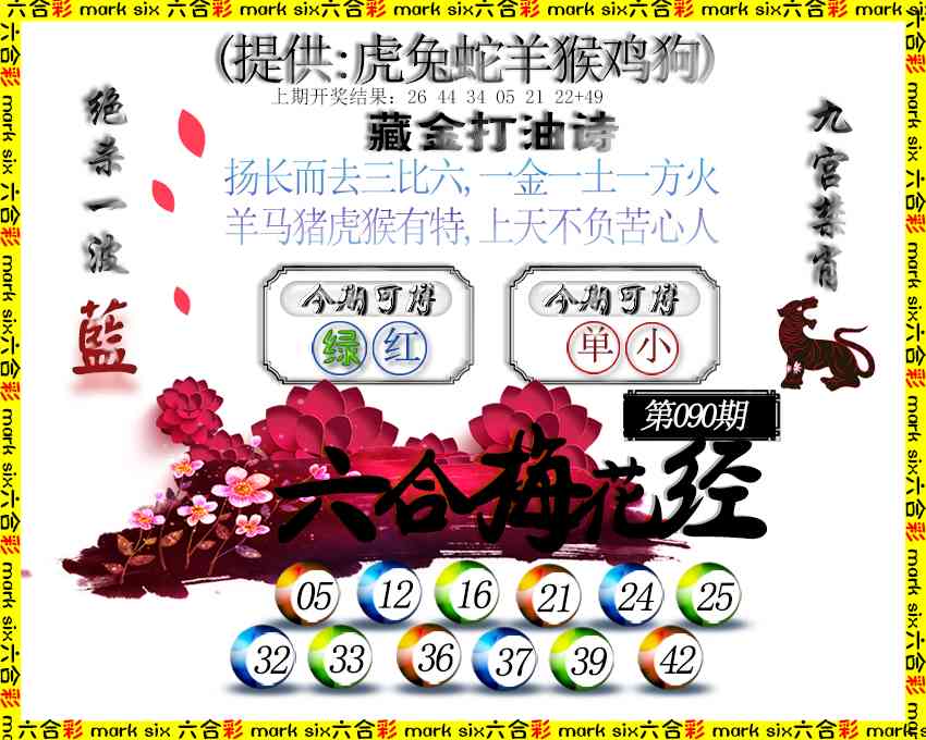 090期六合梅花经[图]